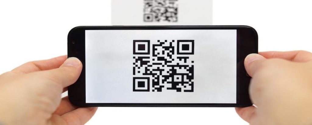 guia de impressão em qr code
