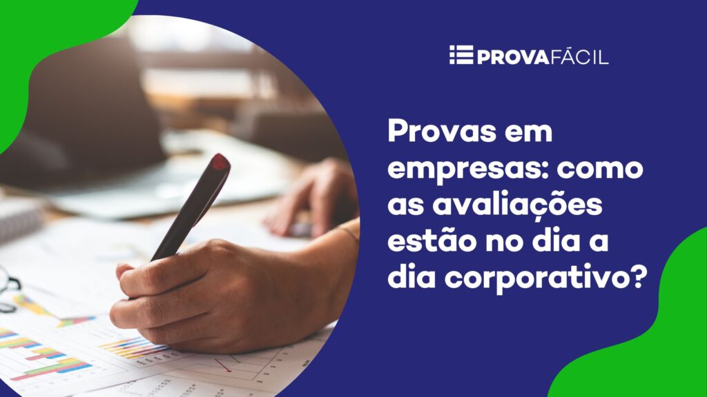 provas em empresas