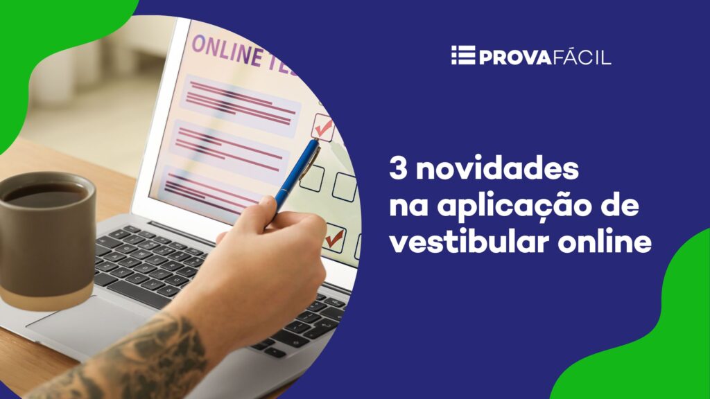 aplicação de vestibular online