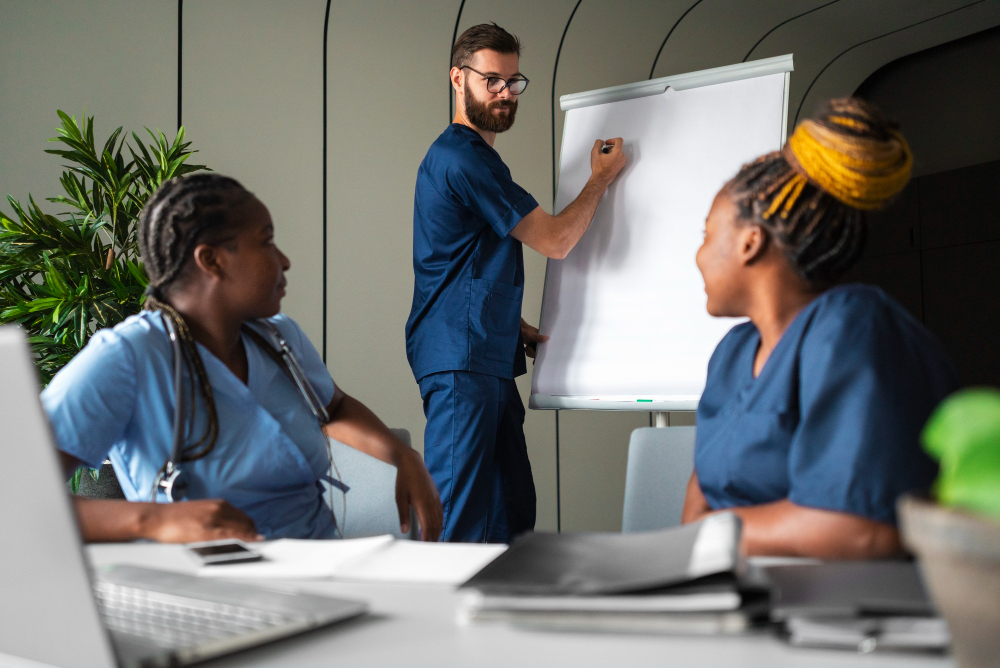 Treinamentos em hospitais